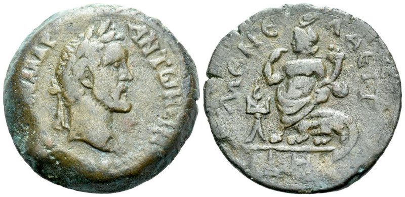 Egypt, Alexandria Antoninus Pius, 138-161 Drachm Menelaites. Circa 144-145 (year...