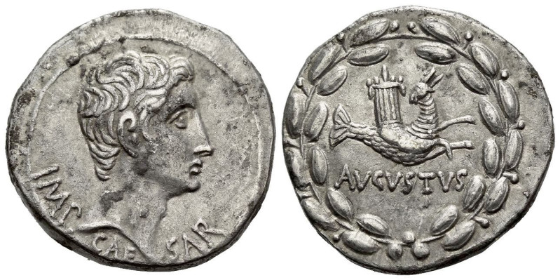 Octavian as Augustus, 27 BC – 14 AD Cistophoric tetradrachm Ephesus circa 25 BC,...