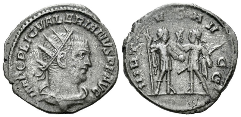 Valerian I, 253-260 Antoninianus Samosata 256-260, billon 22.00 mm., 2.87 g.
Ra...