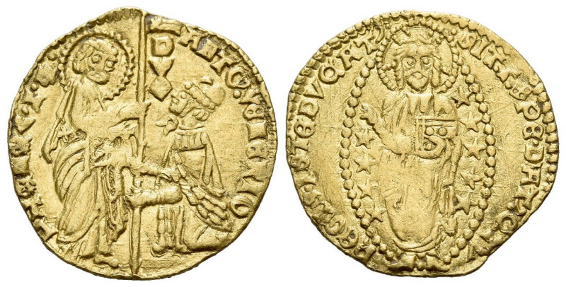 Venezia, Antonio Venier, 1382-1400 Ducato 1382-1400, AV 20.20 mm., 3.51 g.
Paol...