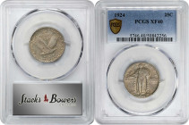 Lot of (4) Circulated Standing Liberty Quarters. (PCGS).

Included are: 1919 VF-25; 1920 EF-40; 1923 VF-30; and 1924 EF-40.