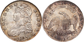 1825 Capped Bust Half Dollar. O-113. Rarity-1. AU-55 (NGC).

Die State 113.1.

PCGS# 6142. NGC ID: 24FL.