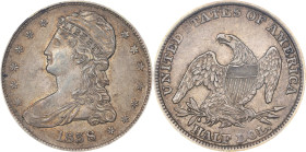 1838 Capped Bust Half Dollar. Reeded Edge. HALF DOL. GR-15. Rarity-3. AU-58 (ANACS). OH.

PCGS# 6177. NGC ID: 24G5.