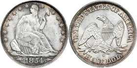 1854-O Liberty Seated Half Dollar. Arrows. WB-4. Rarity-3. MS-63 (PCGS).

PCGS# 6280. NGC ID: 24JM.