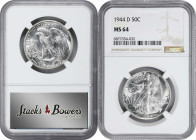 Lot of (4) 1944-D Walking Liberty Half Dollars. MS-64 (NGC).

PCGS# 6622. NGC ID: 24SD.