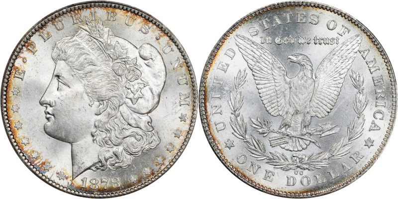 1878-CC Morgan Silver Dollar. MS-64 (PCGS).

PCGS# 7080. NGC ID: 253M.