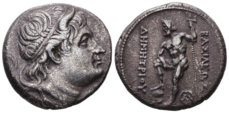 Kings of Macedon, Demetrios I Poliorketes. AR Tetradrachm, 16.84 g 27.46 mm. 306...