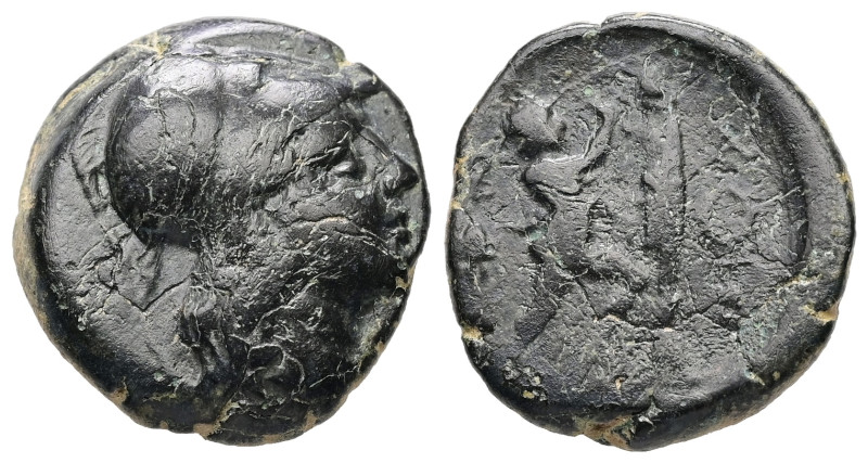 Kings of Macedon, Antigonos II Gonatas. Ae, 6.18 g 19.37, 277-239 BC. Uncertain ...