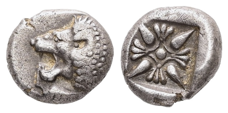 Ionia, Miletos. AR Obol or Hemihekte, 1.20 g 9.58 mm. Late 6th-early 5th centuri...