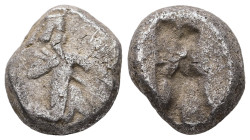 Persia, Achaemenid Empire. AR Siglos, 5.24 g 14.95 mm. 5th-4th century BC.