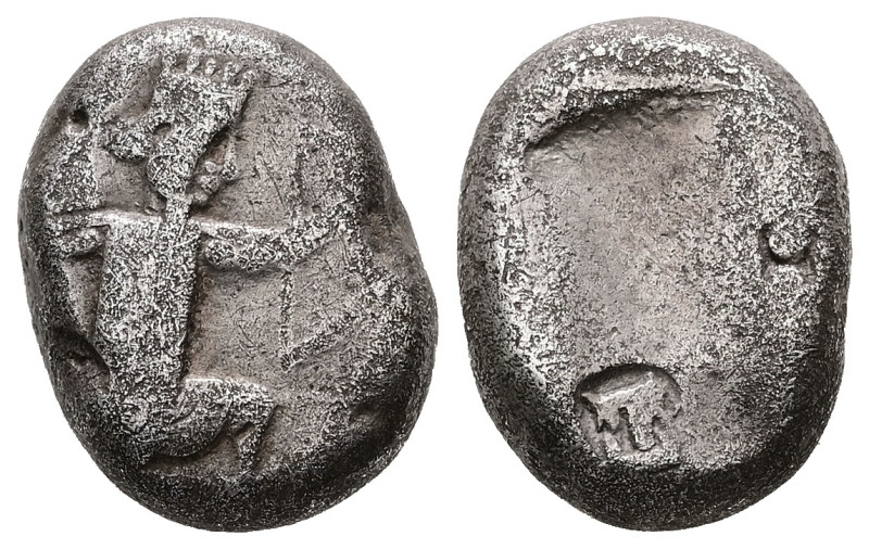 Persia, Achaemenid Empire. Artaxerxes II - Darius III. circa 375 - 336 BC. AR, S...