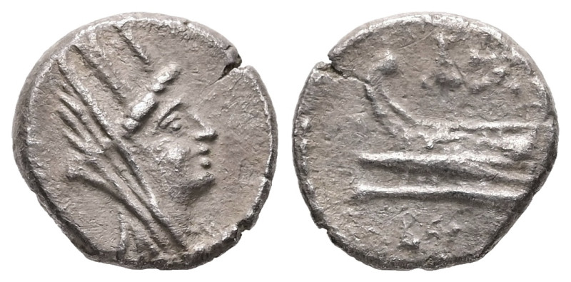 Philistia (Palestine), Askalon. AR Hemidrachm, 1.65 g 12.31 mm. 2nd century BC. ...
