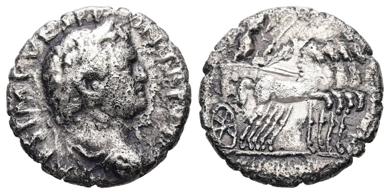 Titus as Caesar, AD 72-73. AR, Denarius. 3.05 g. 16.03 mm. Antioch.
Obv: T CAES ...