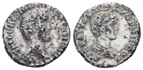 Antoninus Pius with Marcus Aurelius as Caesar, 138-161 AD. AR, Denarius. 2.50 g. 17.54 mm. Rome.
Obv: Head of Antoninus Pius, laureate, right.
Rev: Bu...