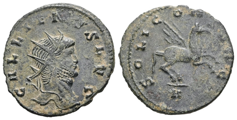 Gallienus, AD 253-268. AE, Antoninianus. 2.84 g. 21.63 mm. Rome.
Obv: GALLIENVS ...