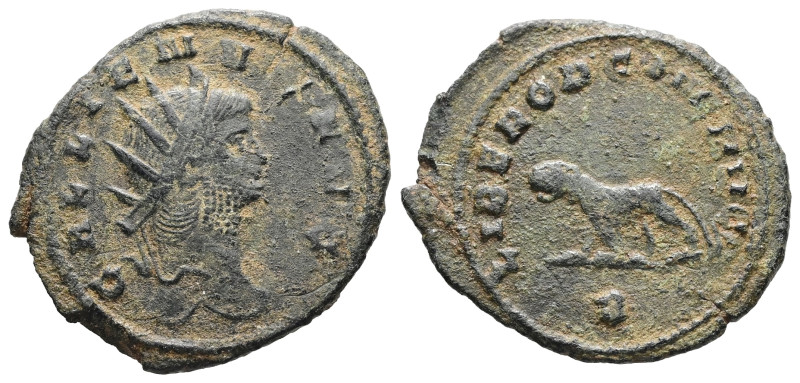 Gallienus, 253-268 AD. AE, Antoninianus. 3.90 g. 24.40 mm. Rome.
Obv: GALLIENVS ...