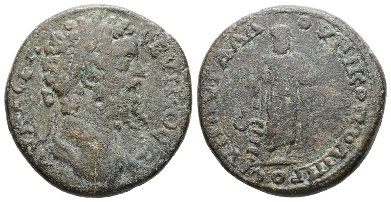 Moesia Inferior,Nicopolis ad Istrum. Septimius Severus, AD 193-211. AE. 10.81 g....