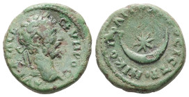 MOESIA INFERIOR, Nicopolis ad Istrum. Septimius Severus, AD 193-211. AE. 3.67 g. 16.86mm. 
Obv: AV KAI CЄ CЄYHPOC. Laureate head of Septimius Severus,...