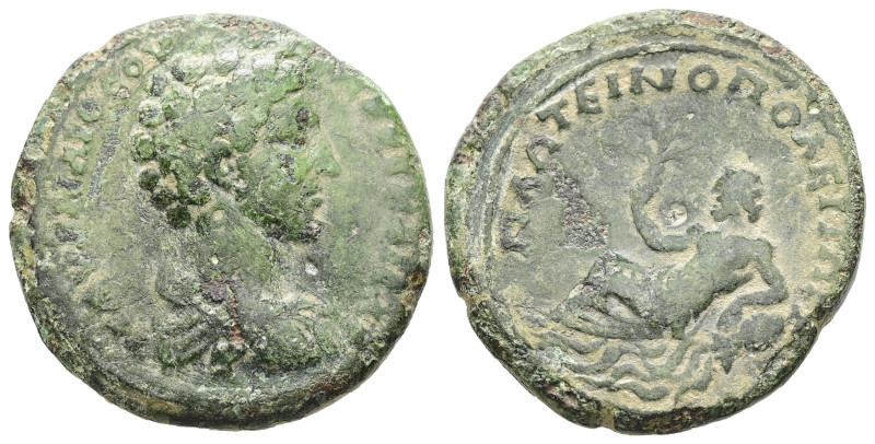 Thrace, Plotinopolis. Marcus Aurelius as Caesar, c. AD 147-161. AE. 11.61 g. 24....