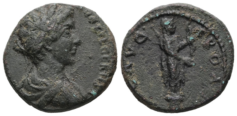 Troas, Alexandria Troas. Commodus as Caesar, AD 166-177. AE. 7.27 g. 21.67 mm.
O...