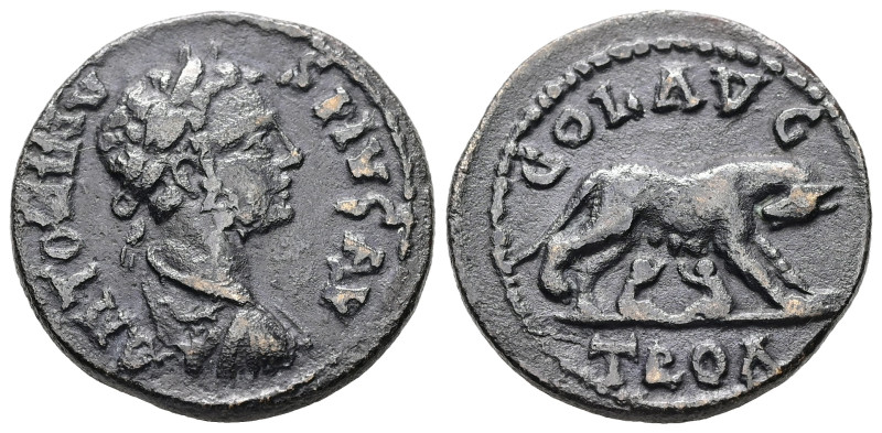 Troas, Alexandria. Caracalla, AD 198–217. AE. 7.36 g. 23.22 mm.
Obv: ANTONINVS P...