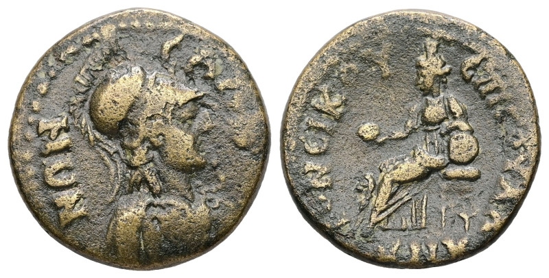 Lydia, Sala. Pseudo-autonomous. Time of Hadrian, AD 117-138. AE. 3.58 g. 18.48 m...