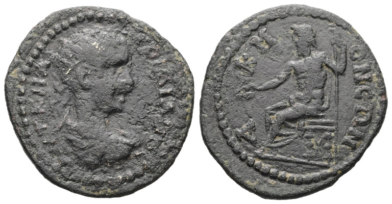 Phrygia, Acmoneia. Gordian III, 238-244 AD. AE. 5.49 g. 25.32 mm.
Obv: ΑΥΤ Κ Μ Α...