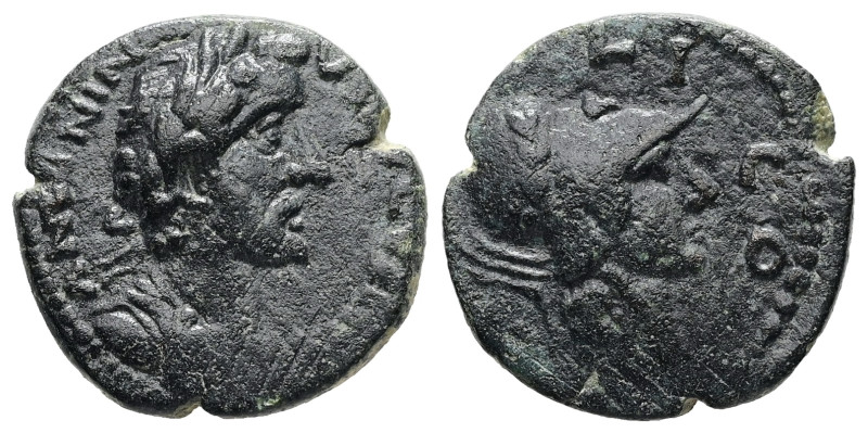 Lycaonia, Iconium. Antoninus Pius, AD 138-161. AE. 3.92 g. 18.41 mm.
Obv: ANTONI...
