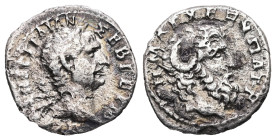 Cyrenaica, Cyrene. Trajan, AD 98-117. AR, Hemidrachm. 1.42 g. 15.76 mm. 
Obv: ΑΥΤ ΚΑΙΣ ΝΕΡ ΤΡΑΙΑΝ ΣΕΒ ΓΕΡΜ. Laureate head of Trajan, right.
Rev: ΔΗΜΑΡ...