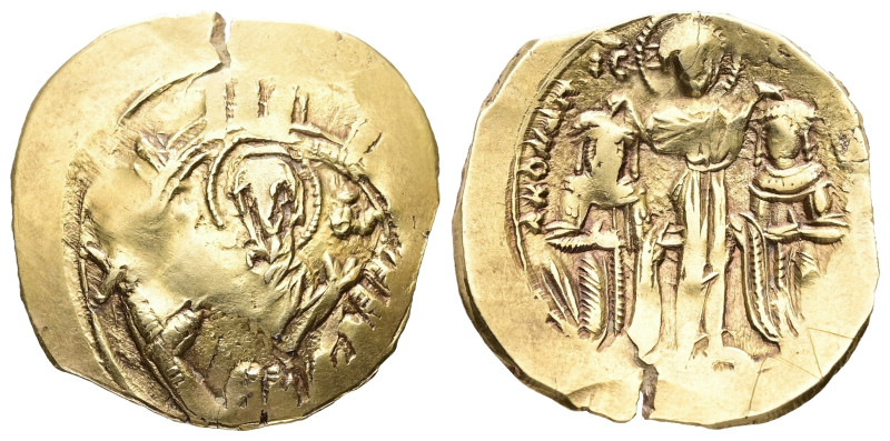 Andronicus II Palaeologus and Michael IX, AD 1282-1328. AV, Hyperpyron. 4.01 g. ...