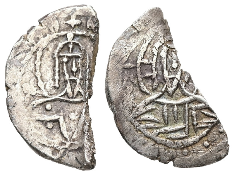 Manuel II Palaeologus, AD 1391-1423. AR, Half Stavraton. 2.14 g. 19.69 mm. Const...