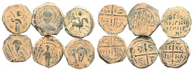 Lot of 6 unclassified See picture. LOT SOLD AS IS, NO RETURNS. Repatinated (D-9)