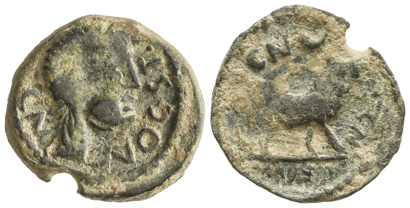 Celtiberian Coins

Semis. 180 a.C. CASTULO (CAZLONA, Jaén). 9,51 grs. AE. (Cos...