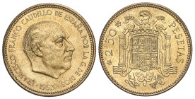 Peseta Period

Estado Español

2, 50 Pesetas. 1953 (*19-70). Procedente de tira F.N.M.T. PRUEBA.