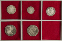 Lots and Collections

Lote 5 monedas Cornado, 1 (2), 2 Reales (2). CARLOS III (3) y CARLOS IV. También incluye un cornado medieval castellano. A EXA...