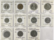 Lots and Collections

Lote Alrededor 225 monedas. EMISIONES LOCALES GUERRA CIVIL, ESTADO ESPAÑOL y FICHAS COOPERATIVAS. Incluye diferentes valores d...