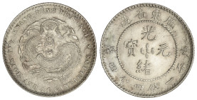 World Coins

China

20 Cents. (1890-1908). KWANGTUNG. 5,32 grs. AR. Y-201. EBC.