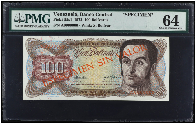 World Banknotes

100 Bolívares. 21 Noviembre 1972. VENEZUELA. Precintado y gar...