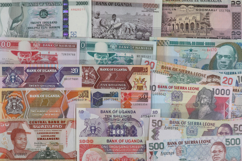 World Banknotes

Lote 27 billetes. 1978 a 2003. PAISES AFRICANOS. Billetes de ...