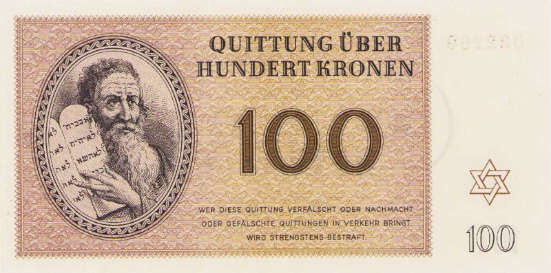 Deutsches Reich bis 1945
Ausgaben jüdischer Gettos 1, 2, 5, 10, 20, 50 und 100 ...