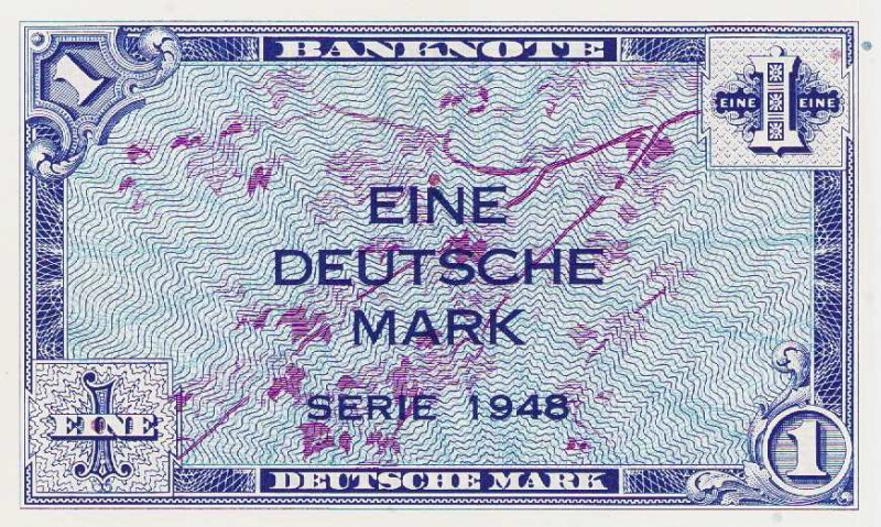 Bundesrepublik Deutschland
Bank deutscher Länder 1948-1949 1 (2x) 1948. 20 DM 1...