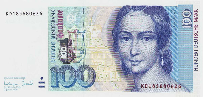 Bundesrepublik Deutschland
Deutsche Bundesbank 1960-1999 5 DM 1.8.1991. 10, 20 ...