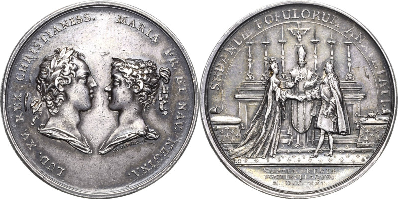 Polen
Stanislaus Lesczynski 1706-1709, 1733-1736, 1737-1766 Silbermedaille 1725...