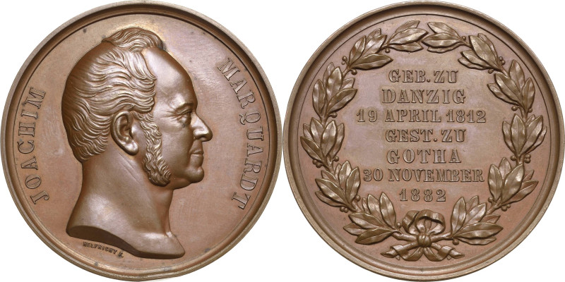 Polen-Danzig
Medaillen Bronzemedaille 1882 (F. Helfricht) Tod des in Danzig geb...