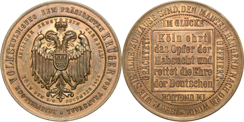 Südafrika
Südafrikanische Republik 1852-1902 Bronzemedaille 1900. Auf den Besuc...