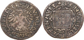 Habsburg
Maximilian I. 1493-1519 Rechenpfennig o.J. Hall? Tiroler Adler, DER VERLORN SCHVLD RAIT TVET / Rechentafel, DER HAT SELTEN GVETEN MVET. 23 m...