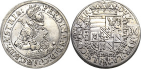 Habsburg
Erzherzog Ferdinand 1564-1595 Taler o.J. Ensisheim Voglhuber 84/1 Davenport 8091 M./T. 561 28.45 g. Vorzüglich