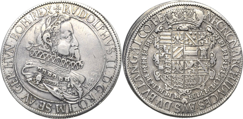 Habsburg
Rudolf II. 1576-1612 Taler 1608, Ensisheim Voglhuber 95/VIII Davenport...