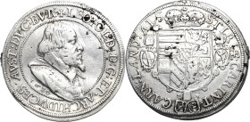Habsburg
Erzherzog Leopold V. 1619-1632 Taler 1620, Ensisheim Voglhuber 174/I Davenport 3343 Leichte Belagreste, sehr schön