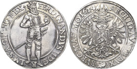 Habsburg
Ferdinand II. 1619-1637 Taler 1624, Prag Münzmeister Hans Suttner Voglhuber 149/I Davenport 3136 Dietiker 713 Selten in dieser Erhaltung. Mi...